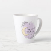 Personalized Lavender Eid Mubarak Coffee Mug Milchtasse (Rechte Ecke)