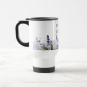 Personalized Lavender Flowers Teacher Appreciation Reisebecher (Links)