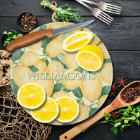 Personalized Lemons Greenery