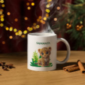 Personalized Leopard Mug  Kaffeetasse