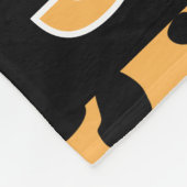 Personalized Leopard Print Custom Name Wild Animal Fleecedecke (Ecke)