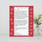 Personalized Letter From Santa For Kids (Stehend Vorderseite)