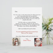 Personalized Letter From Santa Snowman (Stehend Vorderseite)