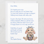 Personalized Letter & from the Easter Bunny (Vorderseite)