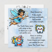 Personalized Letter from the Tooth Fairy (Vorne/Hinten)