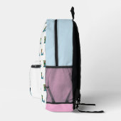 Personalized Letter L Bedruckter Rucksack (Rechts)