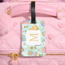 Personalized Letter Magic Books Girl School Green