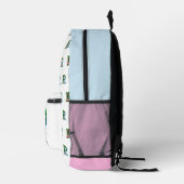 Personalized Letter P Bedruckter Rucksack (Rechts)
