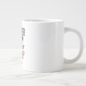 Personalized Libra Teacher Jumbo Mug Jumbo-Tasse (Rechts)