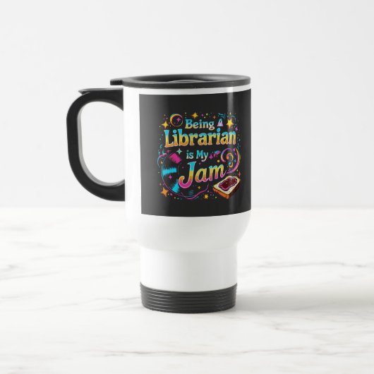 Personalized Librarian Gift Reisebecher (Links)
