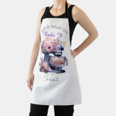 Personalized Life is What You Bake It Apron  Schürze (InSitu)