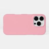 Personalized LightPink iPhone Case with Custom Hülle (Rückseite (Horizontal))