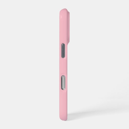 Personalized LightPink iPhone Case with Custom Hülle (Rechte Seite)