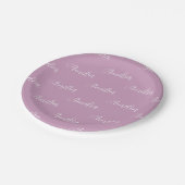 Personalized Lily Pappteller (Schrägansicht)