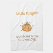 Personalized Little Pumpkin Baby Blanket Geschirrtuch (Vertikal)
