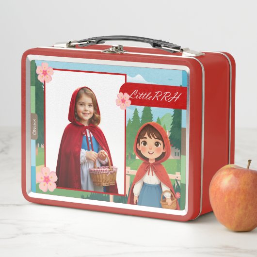Personalized Little Red Riding Hood Lunch Box (Beispiel)
