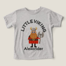 Personalized Little Viking Toddler T-Shirt