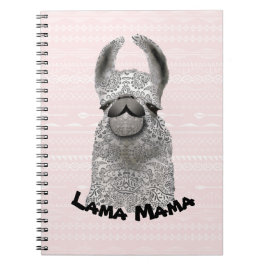 Personalized Llama Mama Notizblock