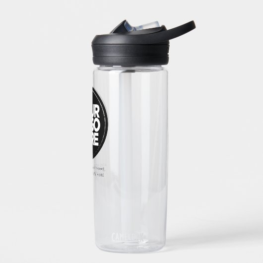 Personalized Logo and Text Business Trinkflasche (Links)