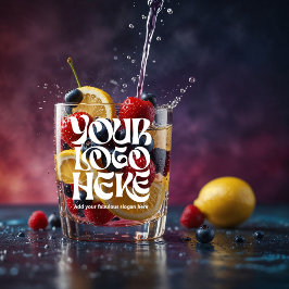 Personalized Logo and Text Whiskyglas