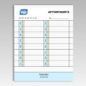 Personalized Logo Business Appointments Notepad Notizblock