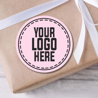Personalized Logo Business Branding Packaging Runder Aufkleber