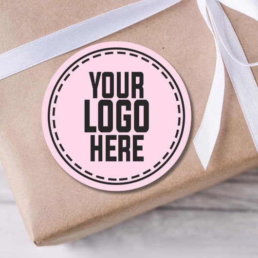 Personalized Logo Business Branding Packaging Runder Aufkleber