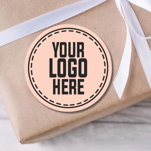 Personalized Logo Business Branding Packaging Runder Aufkleber