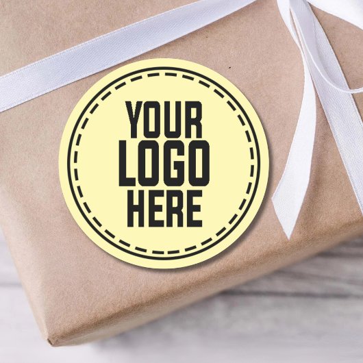 Personalized Logo Business Branding Packaging Runder Aufkleber