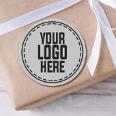 Personalized Logo Business Branding Packaging Runder Aufkleber