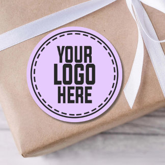 Personalized Logo Business Branding Packaging Runder Aufkleber