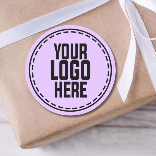 Personalized Logo Business Branding Packaging Runder Aufkleber