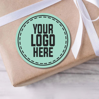 Personalized Logo Business Branding Packaging Runder Aufkleber