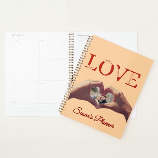 Personalized LOVE Acronym Photo  Planer (Anzeige)