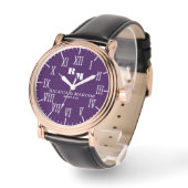 Personalized Love Gift – Custom Couple Name Armbanduhr (Winkel)