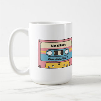 Personalized Love Jams Cassette Tape – Custom Name Kaffeetasse