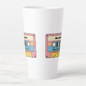 Personalized Love Jams Cassette Tape – Custom Name Milchtasse (Vorderseite)