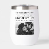 Personalized Love Story Photo | Love of My Life (Vorderseite)