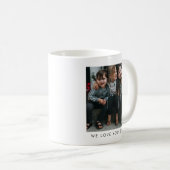 Personalized Love You GIGI Grandma Photo Simple Kaffeetasse (VorderseiteRechts)