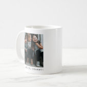 Personalized Love You GRAMMY Grandma Photo Simple Kaffeetasse (Vorderseite Links)