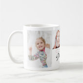 Personalized LOVE YOU MIMI Handwritten 4 Photo Kaffeetasse (Links)