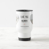 Personalized “Love You Mommy” Photo | Custom Gift Reisebecher (Mittel)