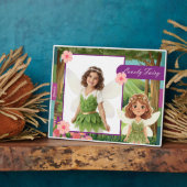 Personalized Lovely Fairy Tabletop Photo Fotoplatte (Seite)