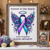 Personalized Loving Memory Suicide Loss Awareness Poster