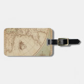 Personalized Luggage Tag | Custom Map Suitcase Gepäckanhänger (Vorderseite horizontal)