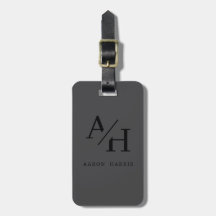 Personalized luggage tag, customized travel gift