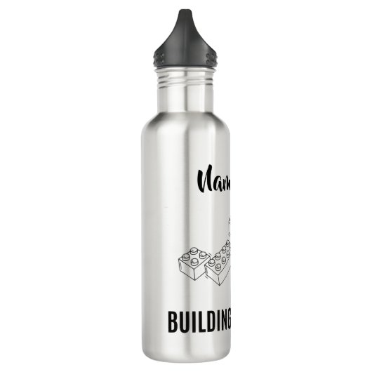 Personalized Lunchkins Building Bricks Lunch Box Edelstahlflasche (Links)