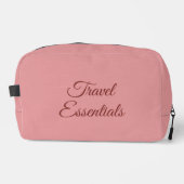 Personalized Luxury Deluxe Travel Kit Waschbeutel (Vorderseite)