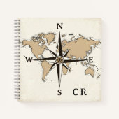 Personalized Luxury Spiral Notebook | Custom Notizblock (Vorderseite)