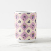 Personalized Magic Academy Wizard School Pink Kaffeetasse (Mittel)